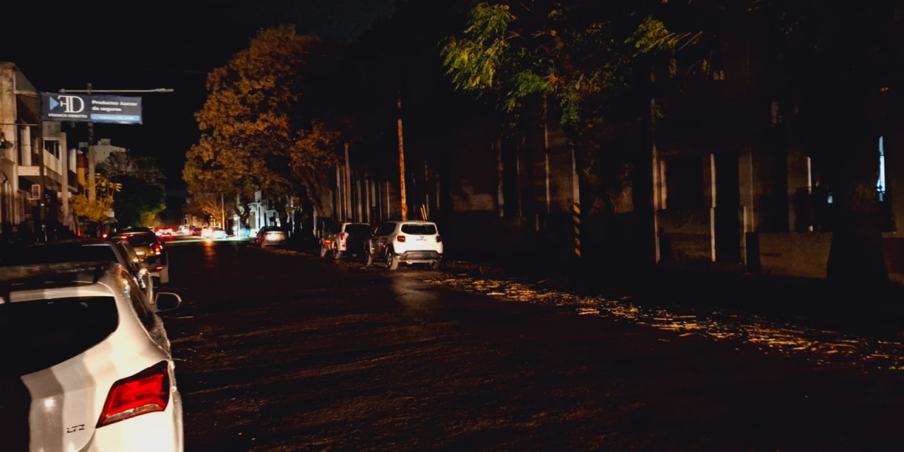 Apagn masivo en la ciudad